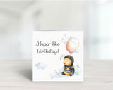 Personalised Bumble Bee Birthday Card - Handcrafted Greetings