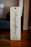 Personalised Ogham Bookmark - Engraved Irish Script Wooden Bookmark