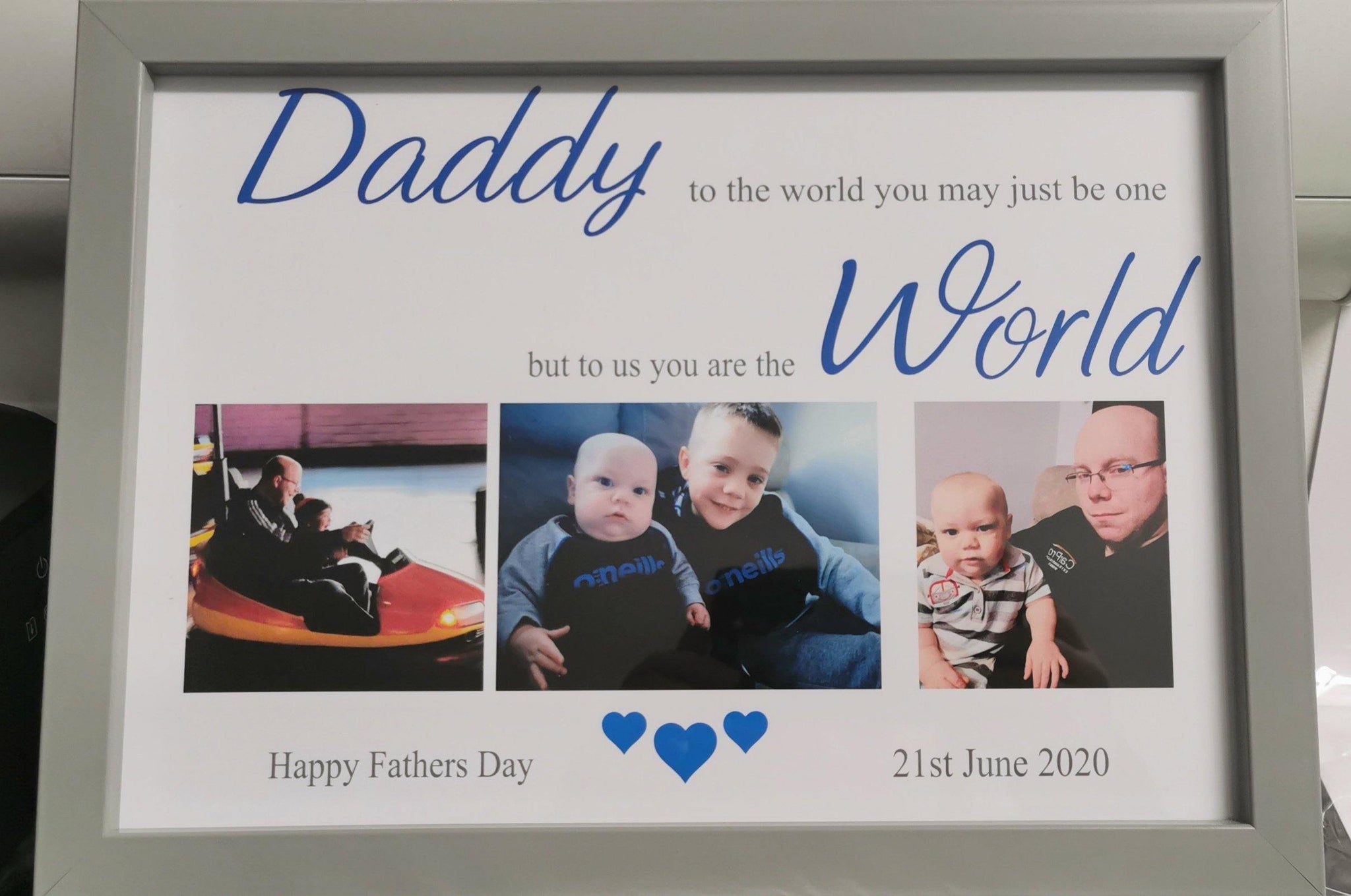 personalised-family-photo-frame-A4