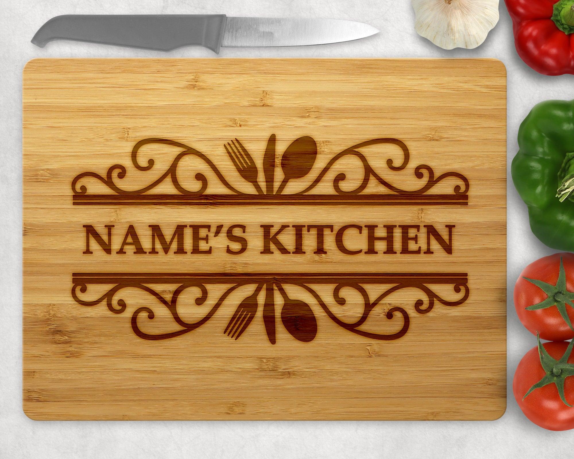 PErsonalised Kitchen Chopping Board