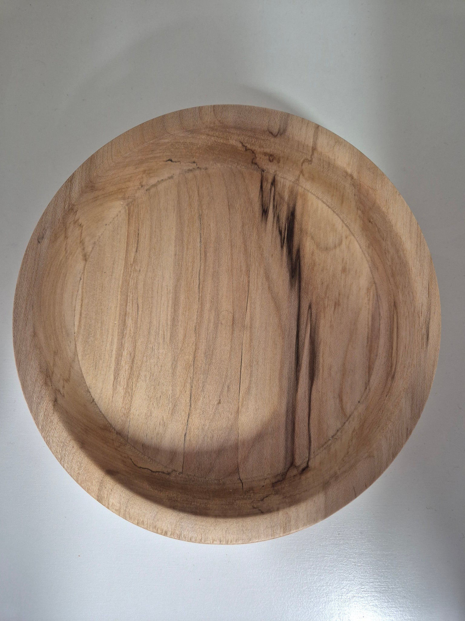 Donegal Spalted Beech Bowl - Top View