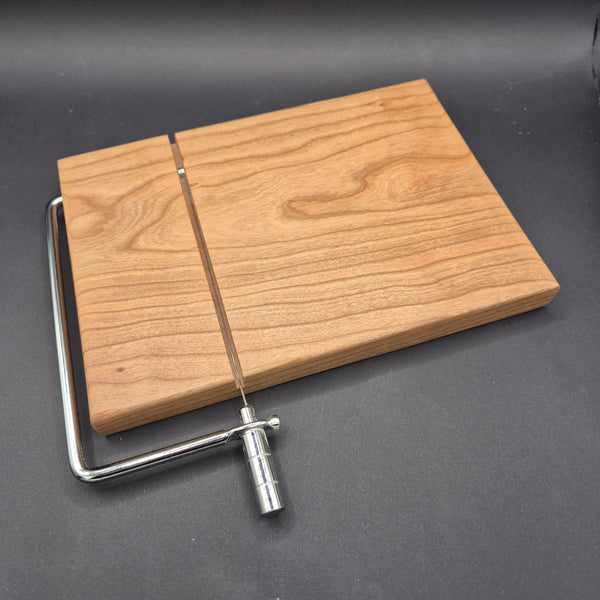 Handcrafted Beech Wood Cheese Slicer – Artisan Cheese Wire Cutter with Stainless Steel Hardware – Handmade in Donegal, Ireland