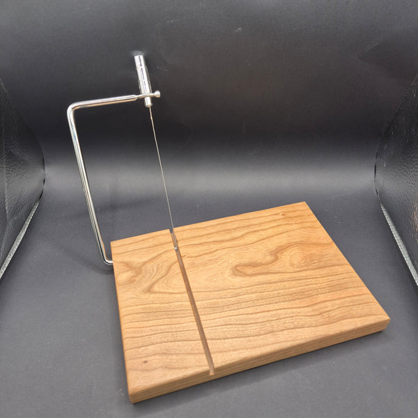 Handcrafted Beech Wood Cheese Slicer – Artisan Cheese Wire Cutter with Stainless Steel Hardware – Handmade in Donegal, Ireland