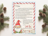 Letter from Santa - Gnome design