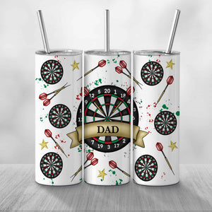 Personalised 20oz Darts Tumbler bottle