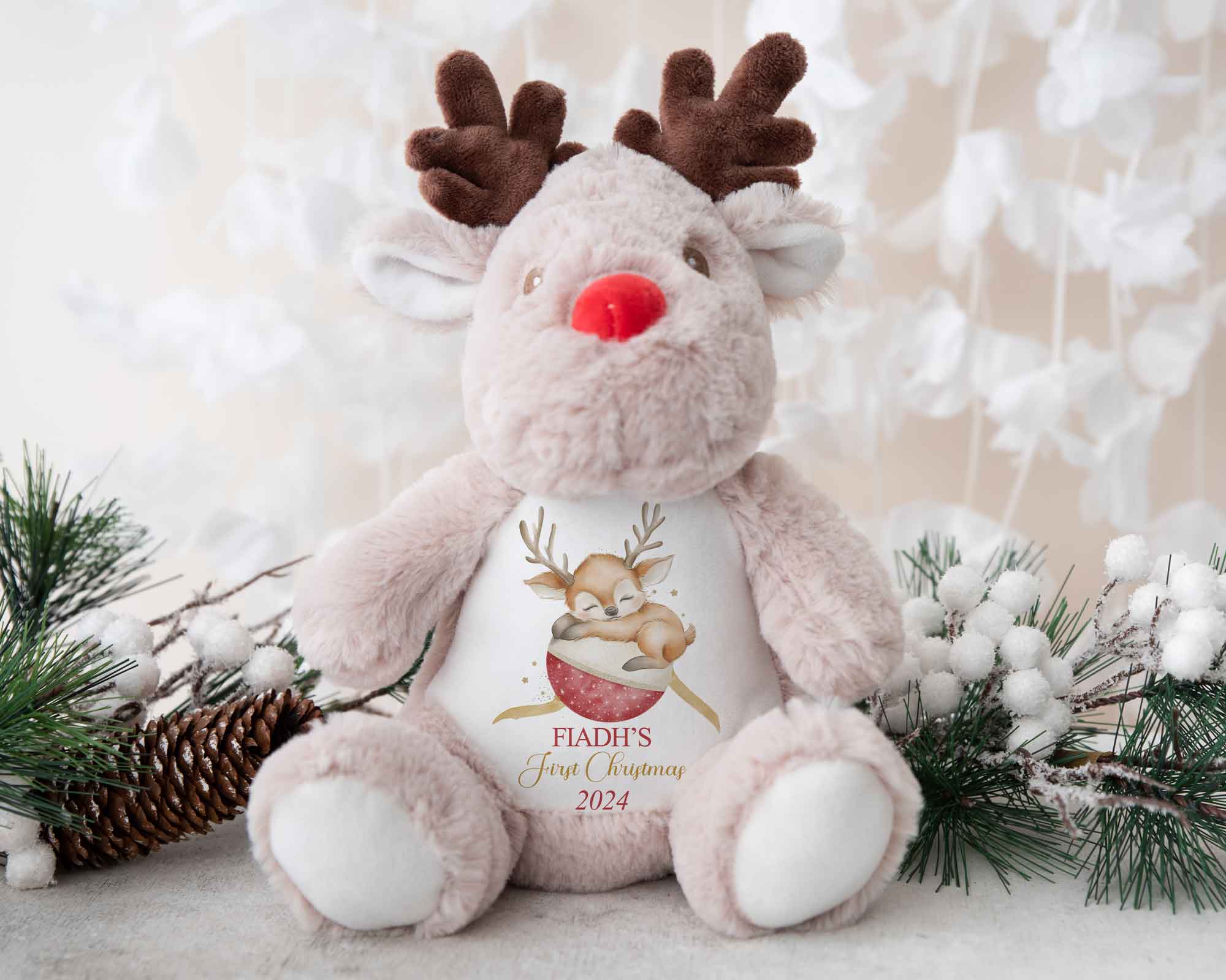 My first christmas Reindeer Soft Toy