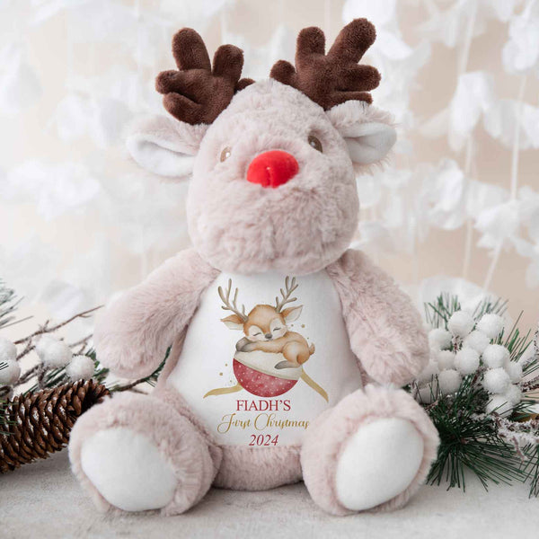 My first christmas Reindeer Soft Toy
