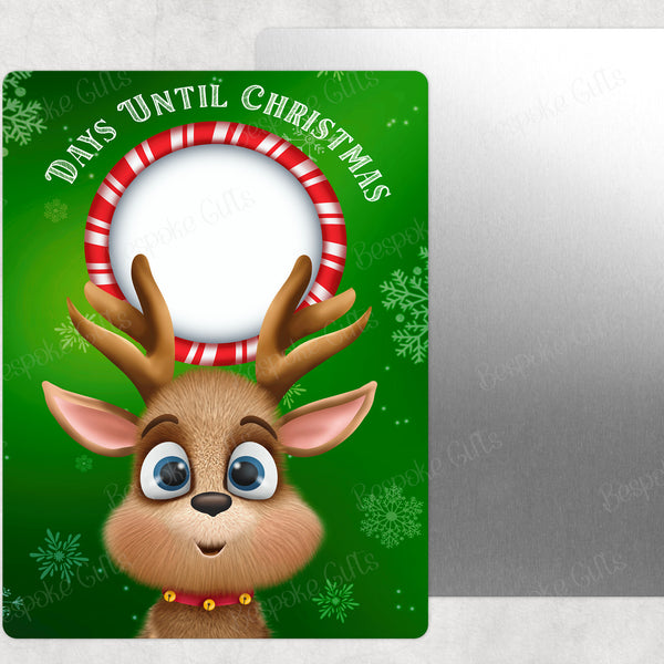 Days until Christmas Reindeer Countdown sign