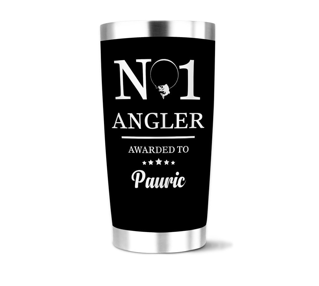 No1 Angler Gift: Engraved Metal Hip Flasks and Thermos Flasks