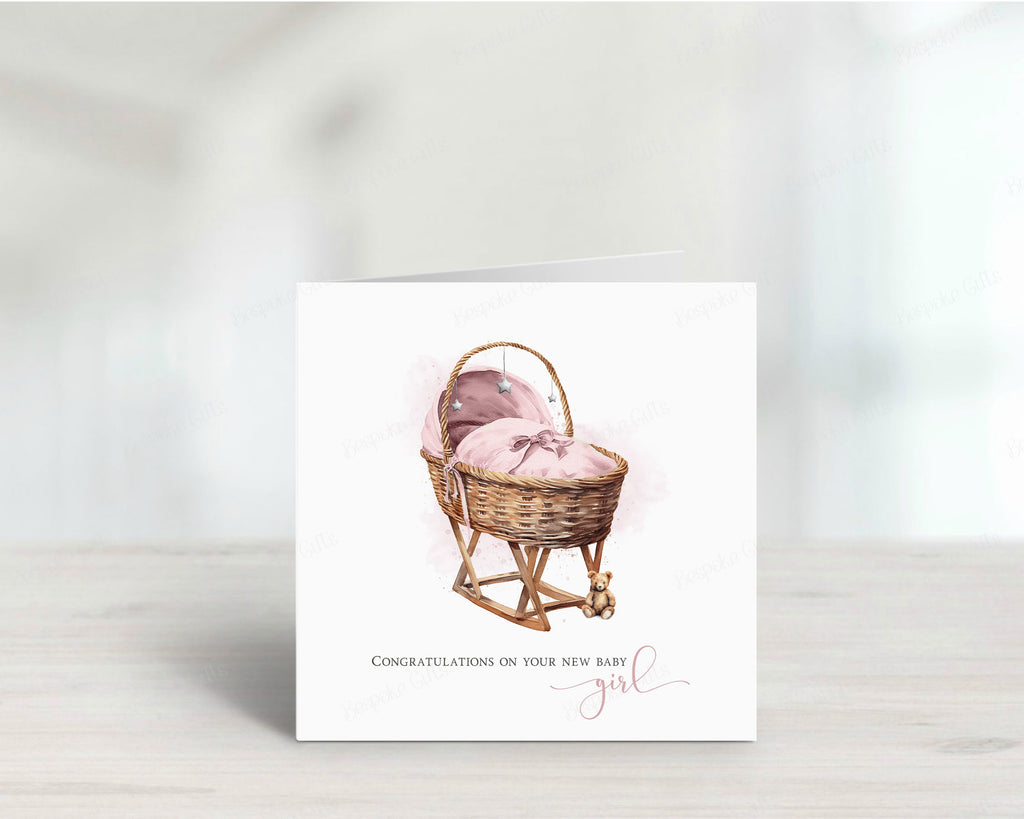 New baby card