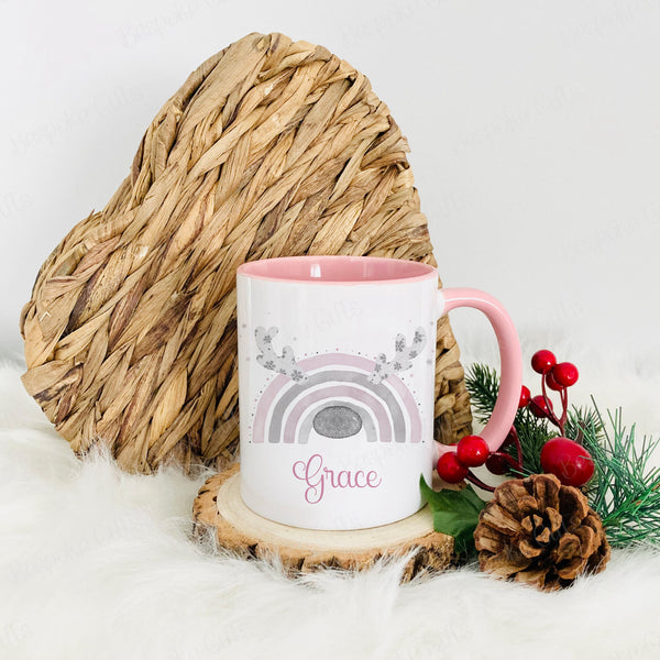 Personalised Christmas Reindeer Mug
