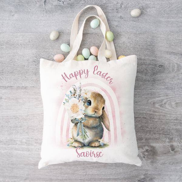 Personalised Bunny Easter Bag