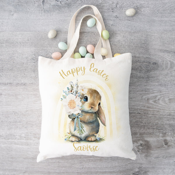 Personalised Bunny Easter Bag
