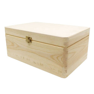 Personalised Solid Pine Christmas Eve Box – A Magical Tradition to Cherish