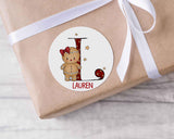 Personalised Christmas Gingerbread Stickers