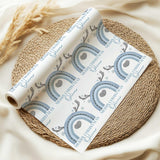 Personalised Christmas Reindeer wrapping paper- Festive gift wrap - Kids Christmas - Custom gift paper