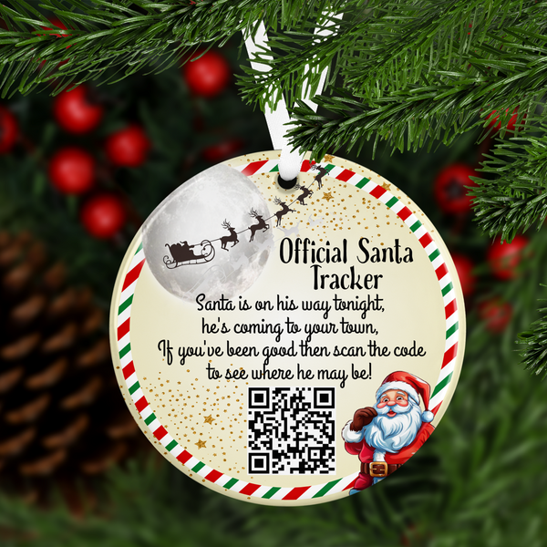 Santa tracker Christmas Decoration