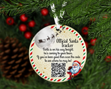 Santa tracker Christmas Decoration