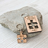 Your My Missing Piece Keyring (Set of 2) - Bespoke Gifts