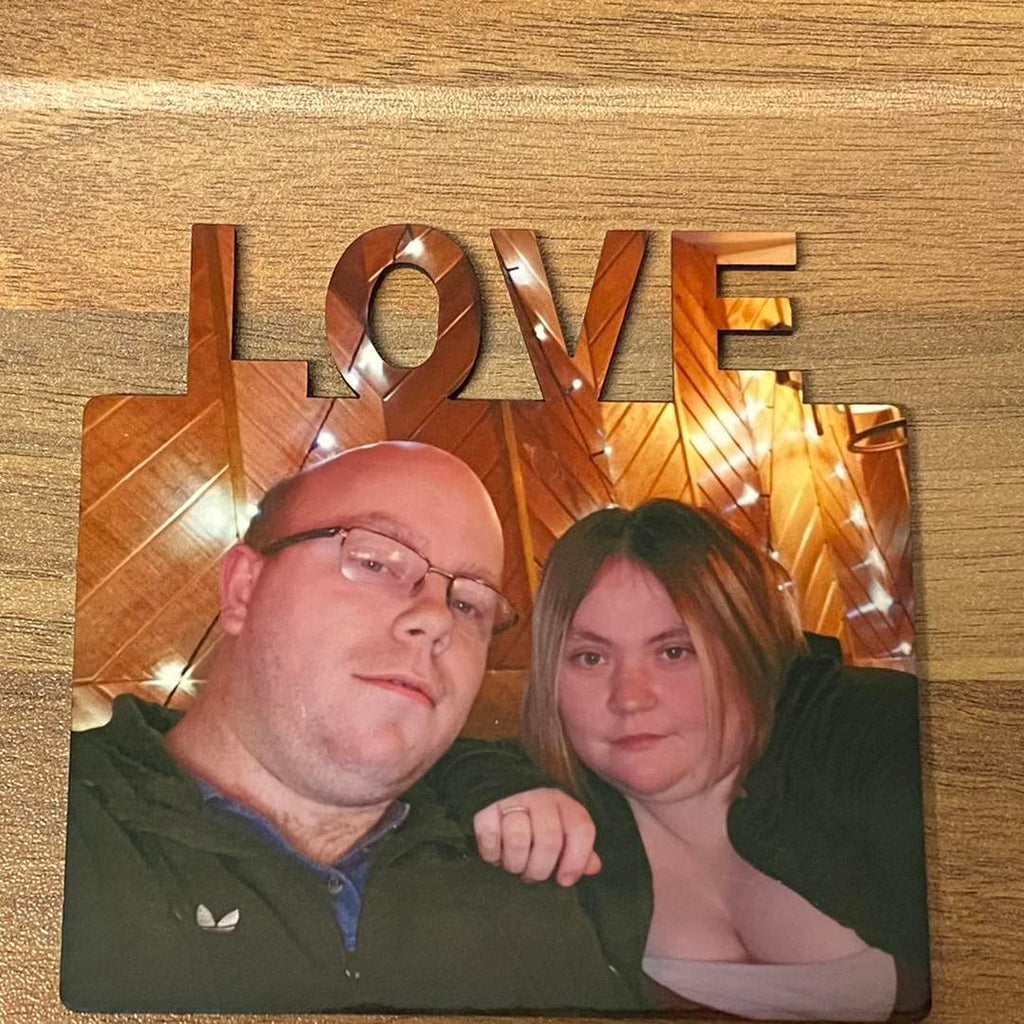 'LOVE' Photo Fridge Magnets