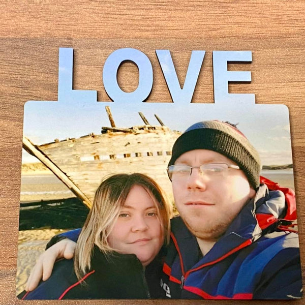 'LOVE' Photo Fridge Magnets