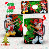 Disney Style - Christmas Mugs - Twin Town Crafts