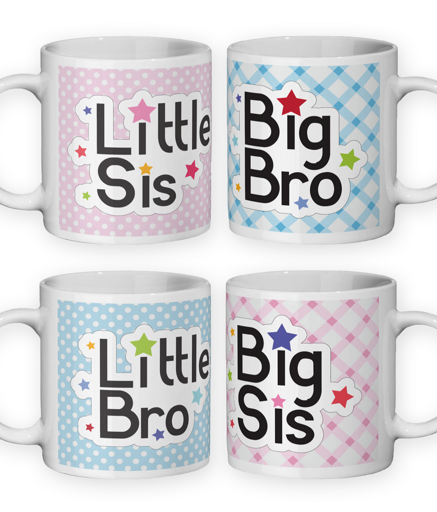 Sibling mugs - Twin Town Crafts