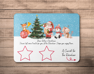 Santa and Friends Christmas Treat board