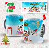 Disney Style - Christmas Mugs - Twin Town Crafts