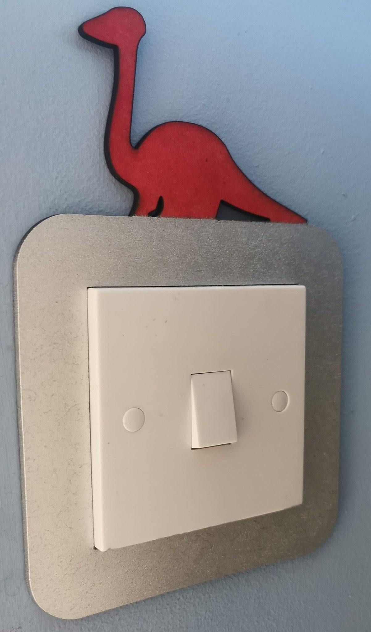 engraved-dinosaur-light-switch-surround