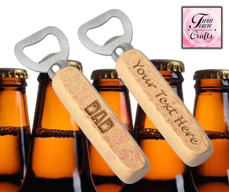 Wooden Bottle Opener - Twin Town Crafts