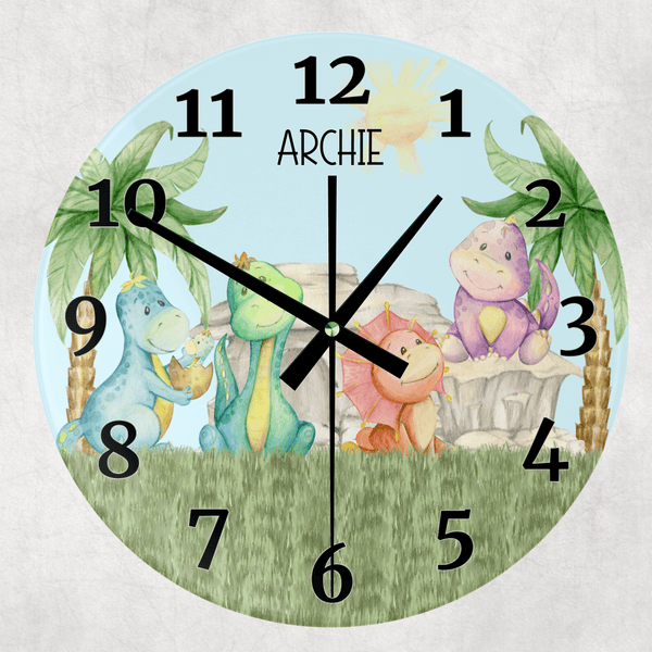 Dinosaur Clock - Twin Town Crafts