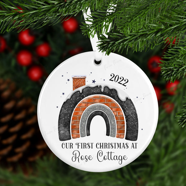 New home tree decoration