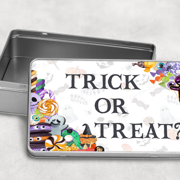 Halloween Trick Or Treat Tin