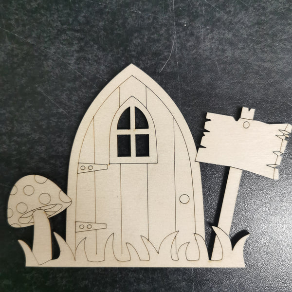 Enchanted Gateway - Laser Cut Fairy Doors