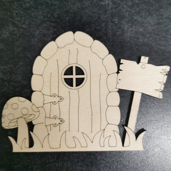 Enchanted Gateway - Laser Cut Fairy Doors