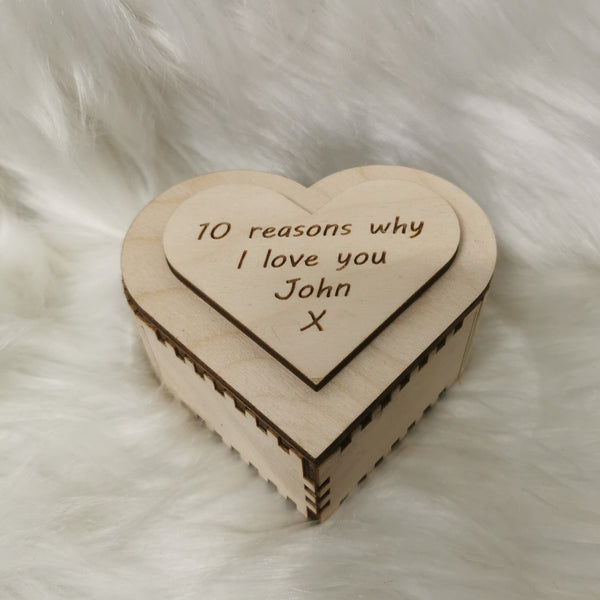 Reasons why I love you Gift