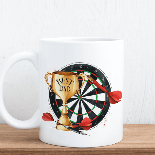 Dad darts Mug - Twin Town Crafts