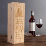 Personalised Wooden Wine Box - Twin Town Crafts