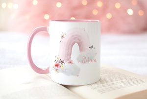 Pink Butterfly mug 11oz Mothers Day