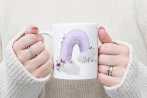 Purple Butterfly mug 11oz Mothers Day