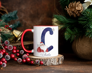 Personalised Santa 11oz Christmas mug