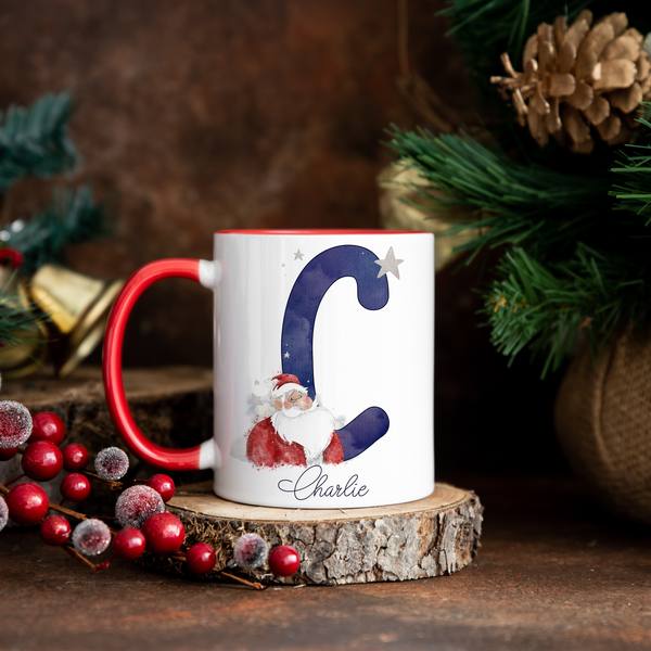 Personalised Santa 11oz Christmas mug