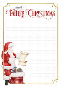 Personalised Nice list certificates/ Letter to Santa/Father christmas