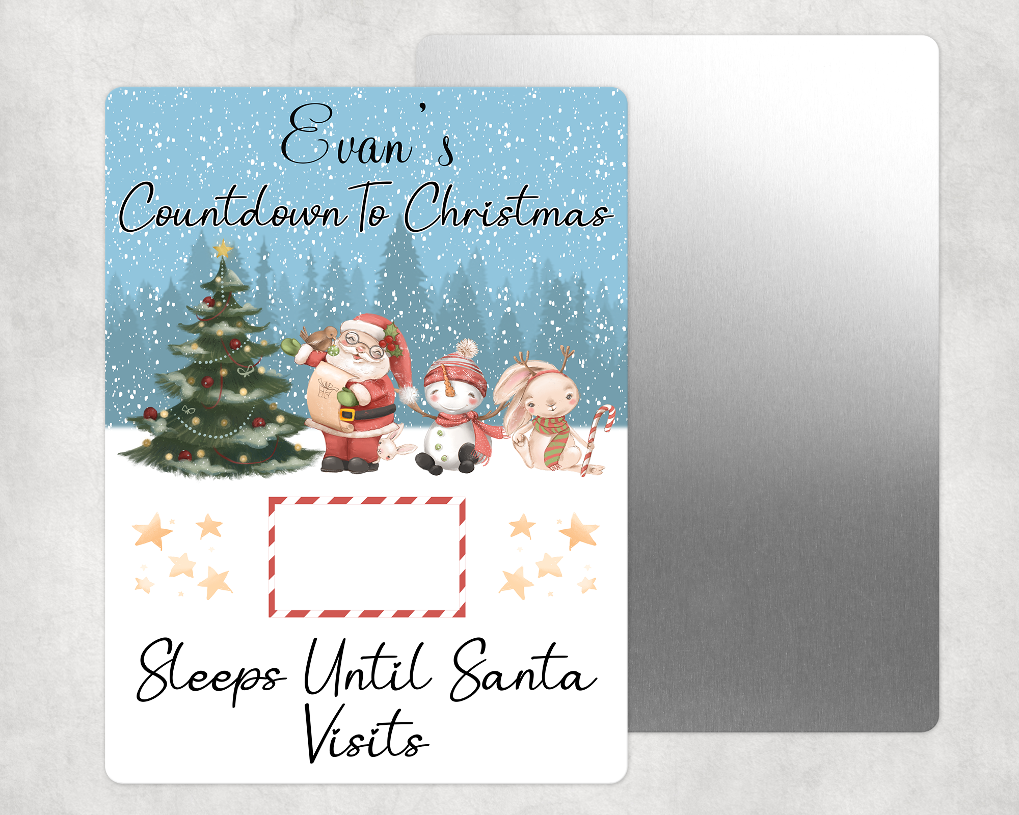 Santa and friends Countdown to Christmas (Father christmas/Santa available)