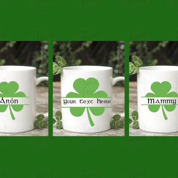 Shamrock Mug - Twin Town Crafts