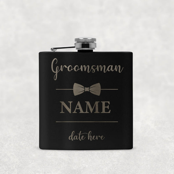 Engraved Hip Flask sets - Twin Town Crafts