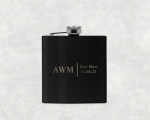 Engraved Hip Flask sets - Twin Town Crafts