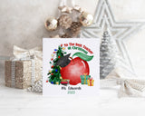 Personalised Teacher Christmas Card