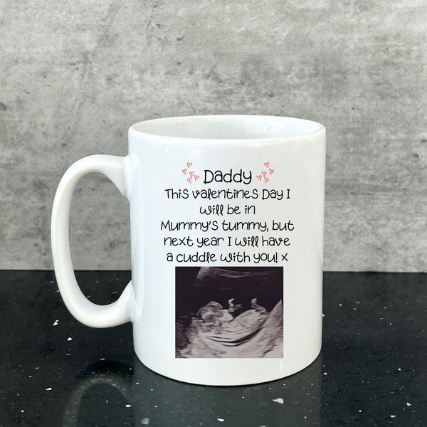 Valentines mug from bump